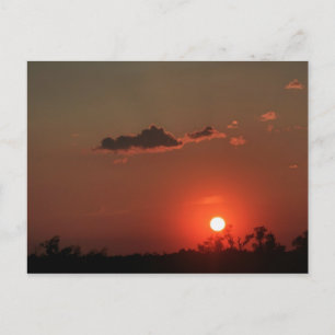 Biloxi Sunset Postcard
