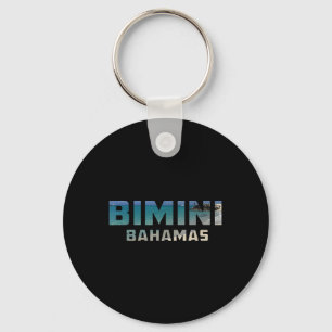 Bimini Bahamas Tropical Island Beach Keychain