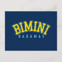 Bimini Island Bahamas Postcard Vacation Cruise