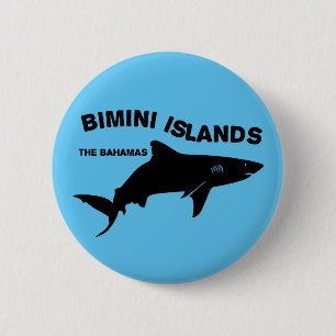 Bimini Islands Scuba Diving With Sharks - Bahamas 2 Inch Round Button