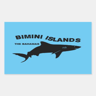 Bimini Islands Scuba Diving With Sharks - Bahamas Sticker
