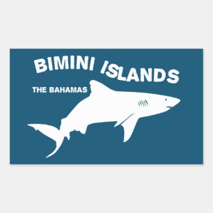 Bimini Islands Scuba Diving With Sharks - Bahamas Sticker