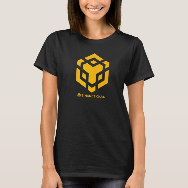 Binance Smart Chain BNB  Community Driven DeFi Net T-Shirt (Front)