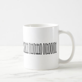 Binary 'Bacon!' Coffee Mug