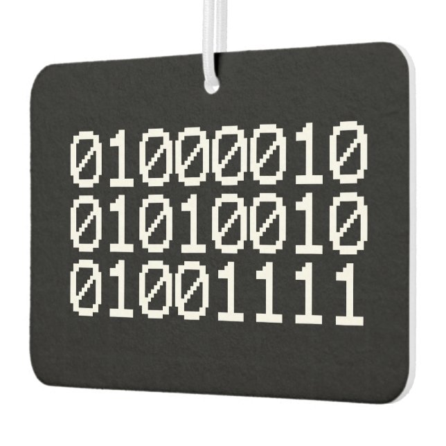 BINARY BRO AIR FRESHENER (Left)