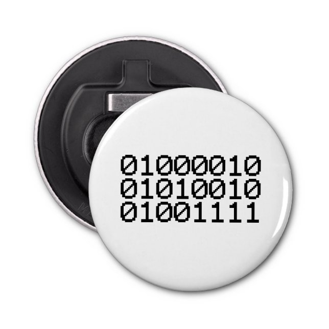 BINARY BRO BOTTLE OPENER (Front)
