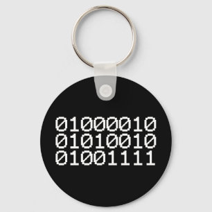 BINARY BRO KEYCHAIN