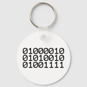 BINARY BRO KEYCHAIN
