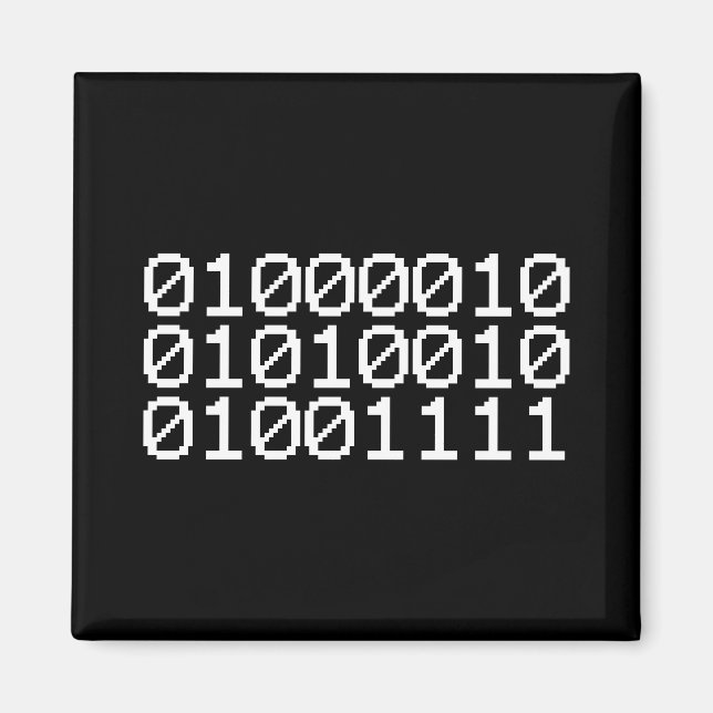 BINARY BRO MAGNET (Front)