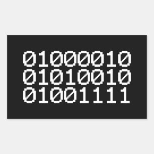 BINARY BRO STICKER