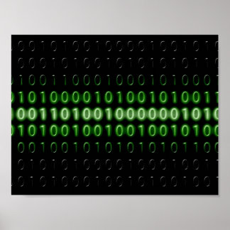 binary-code-475664 BINARY CODE COMPUTERWORLD COMPU Poster