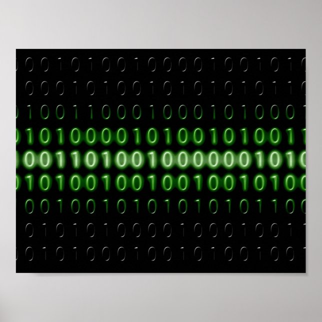 binary-code-475664 BINARY CODE COMPUTERWORLD COMPU Poster (Front)