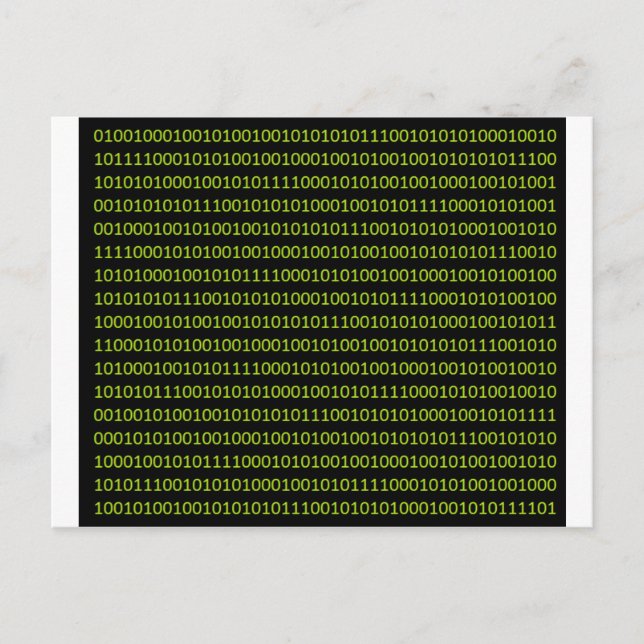 binary code.png postcard (Front)