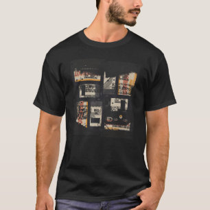 Binary Code Retro Computer Glitch Geek Programmer T-Shirt
