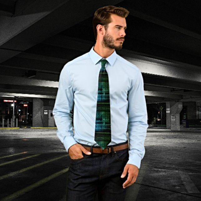 Binary Code View  Tie (Creator Uploaded)