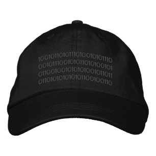 Binary Codes Embroidered Hat