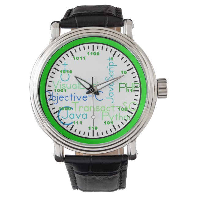 Binary Computer Science Watch (Front)