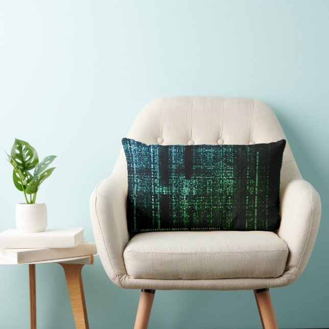 Binary Drift Lumbar Pillow (Chair)