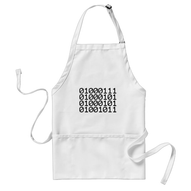 BINARY GEEK STANDARD APRON (Front)
