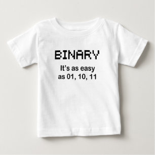 BINARY geek t-shirt 2XL code funny pixels nerdy