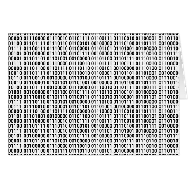 Binary: I love to program (Front Horizontal)