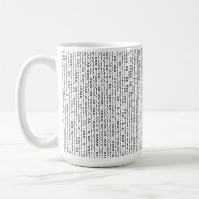 Binary Mug 15 oz (Gauche)