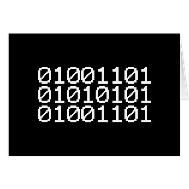 BINARY MUM (Front Horizontal)