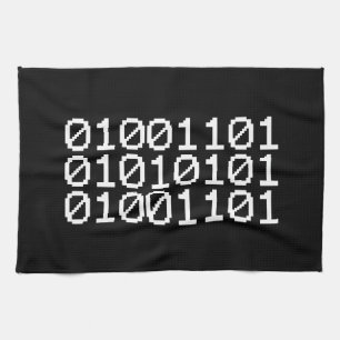 BINARY MUM KITCHEN TOWEL