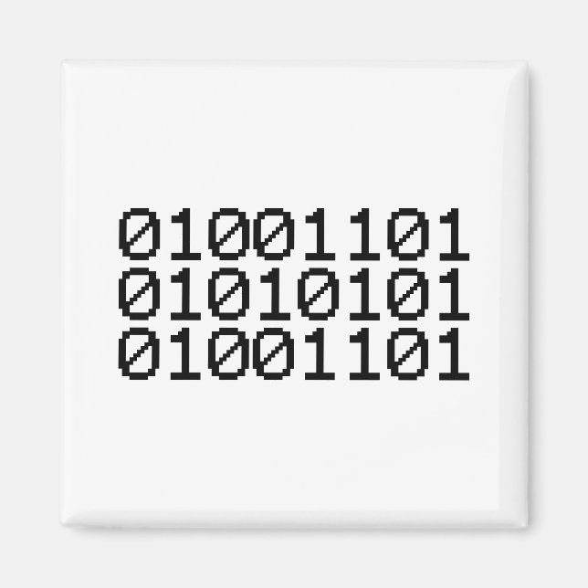 BINARY MUM MAGNET (Front)