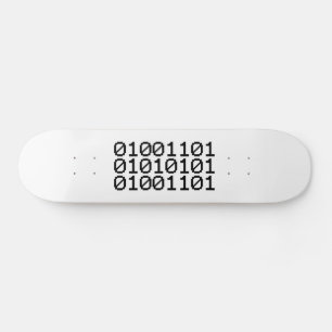 BINARY MUM SKATEBOARD