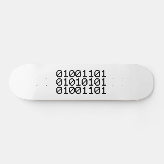 BINARY MUM SKATEBOARD (Horz)