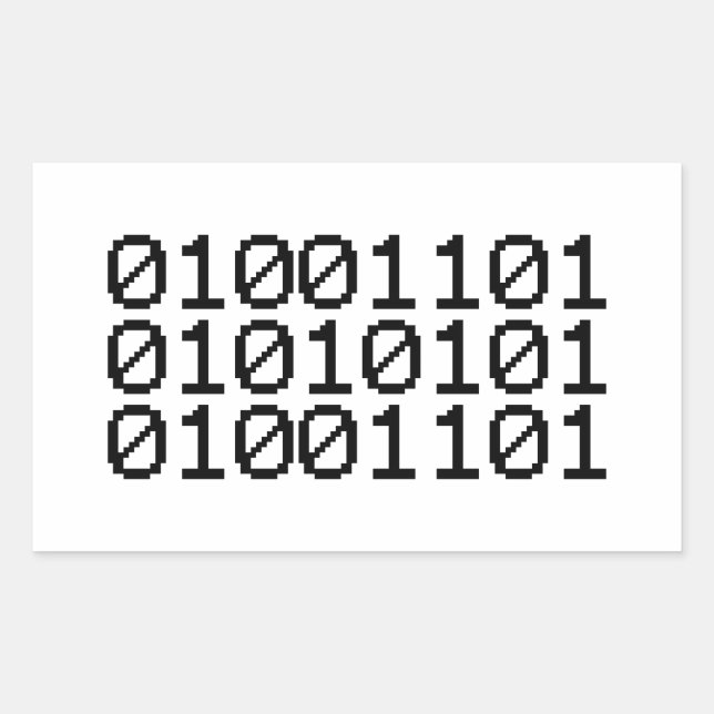 BINARY MUM STICKER (Front)