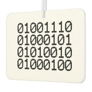 BINARY NERD AIR FRESHENER