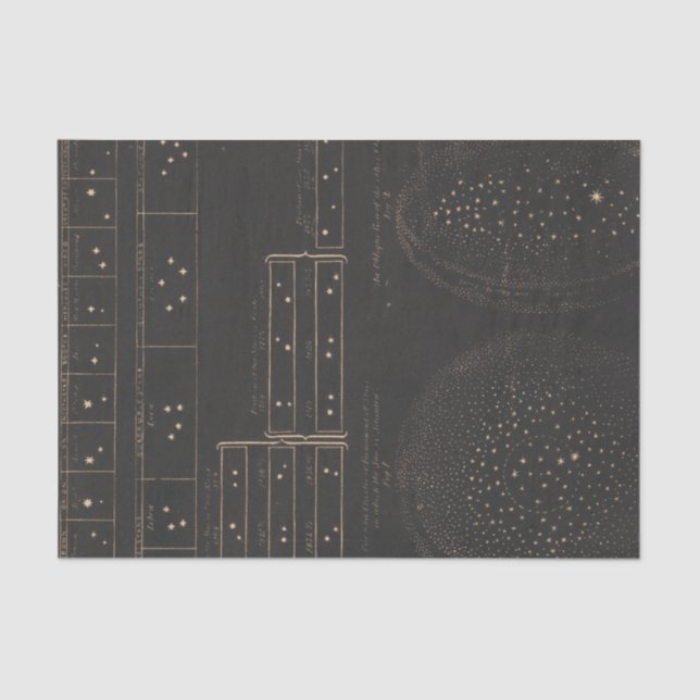 Binary or double stars tissue paper (Front)