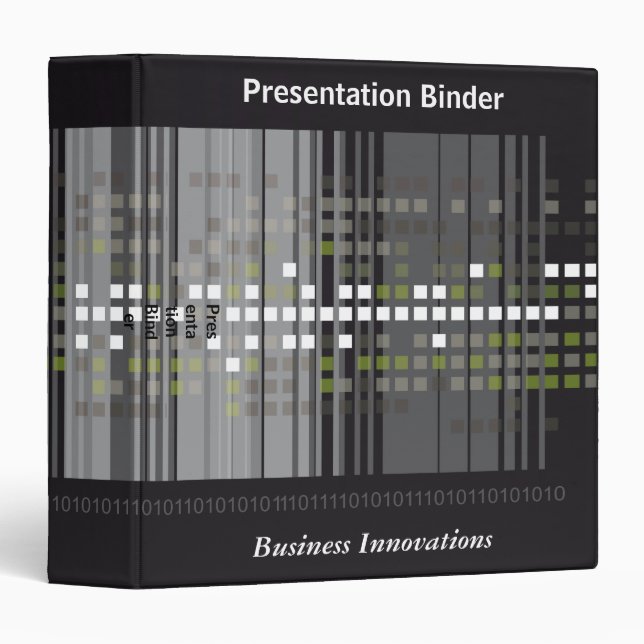 Binary Presentation Binder (Front/Spine)