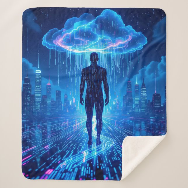 Binary Storm Digital Adventure Blanket (Front)