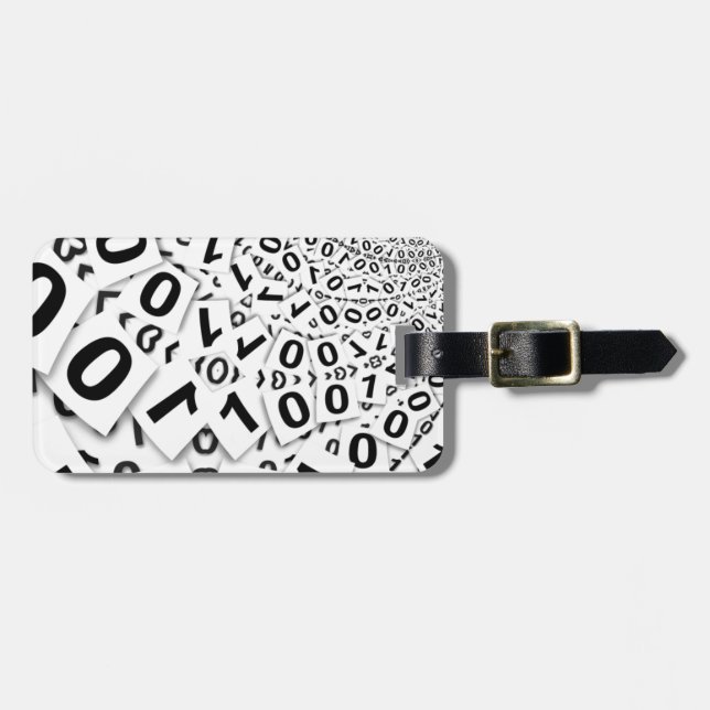 BINARY SYSTEM LUGGAGE TAG (Front Horizontal)