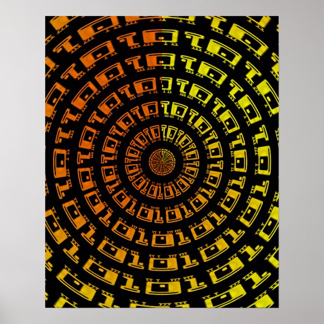 Binary Vortex poster (Front)