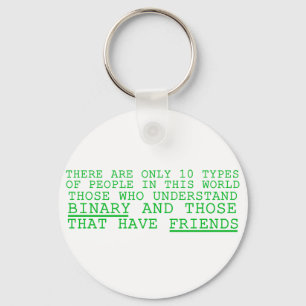 Binary vs. Friends Keychain