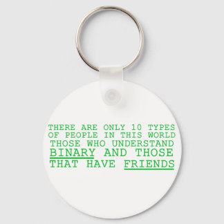 Binary vs. Friends Keychain