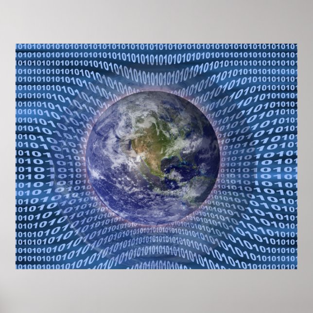 Binary World Poster (Front)