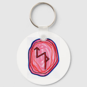 Bind Rune for Business Success Keychain