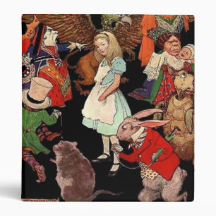 Binder Alice in Wonderland