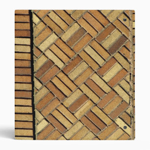 Binder - Basket weave brick