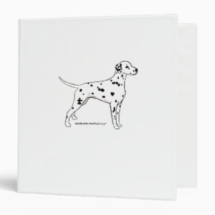 Binder: Black-Spotted Dalmatian Binder