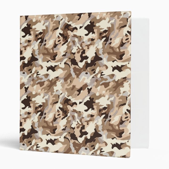 Binder Book Desert Camo (Front/Inside)