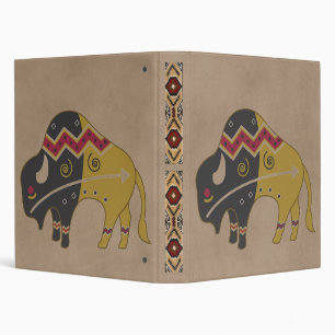 Binder Buffalo Native American