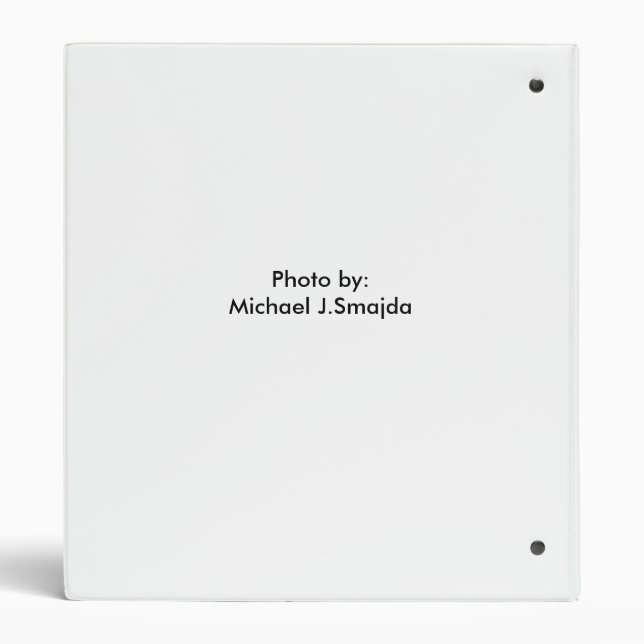 Binder-Dinner Setting Binder (Back)