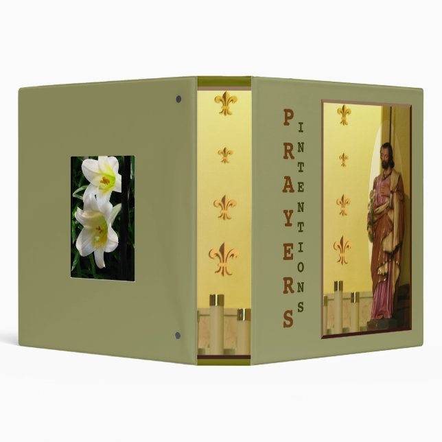 Binder for Prayers and Intentions (Background)