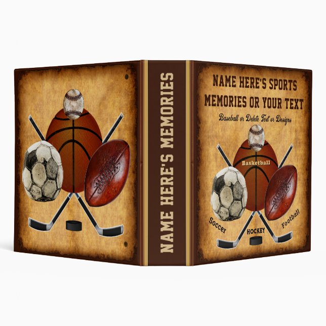 Binder for Sports Cards, Cool Gifts for Sports Fan (Background)